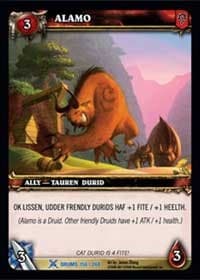 ALAMO - Drums of War - WoW card