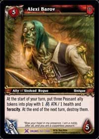 Alexi Barov - Drums of War - WoW card