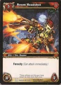 Boum Headshot - Drums of War - WoW card