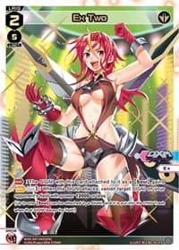 Ex Two (SCR) - Vertex Diva - WIXOSS card