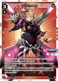 Ex Three (SCR) - Vertex Diva - WIXOSS card