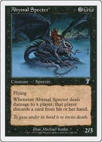 Abyssal Specter - 7th Edition - Magic: The Gathering card