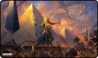 GamerMats Playmat - Dragon and the Dead (Premium Black Stitched) - GamerMats Playmats - Playmats card