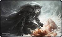 GamerMats Playmat - Death's Embrace (Premium White Stitched) - GamerMats Playmats - Playmats card