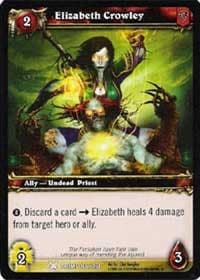 Elizabeth Crowley - Drums of War - WoW card