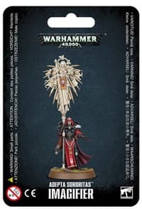 Warhammer: 40K - Adeptus Sororitas Imagifier - Warhammer Plastic Clampacks - Warhammer Clampacks card