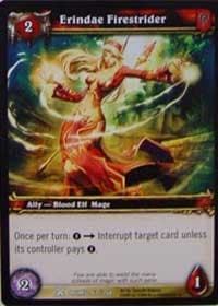 Erindae Firestrider - Drums of War - WoW card