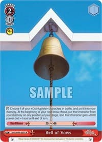 Bell of Vows - The Quintessential Quintuplets 2 - Weiss Schwarz card