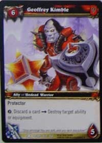 Geoffrey Kimble - Drums of War - WoW card