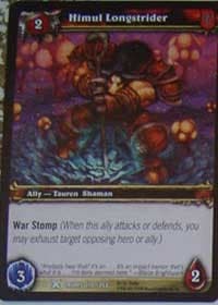 Himul Longstrider - Drums of War - WoW card