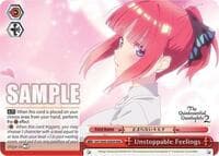 Unstoppable Feelings (RRR) - The Quintessential Quintuplets 2 - Weiss Schwarz card