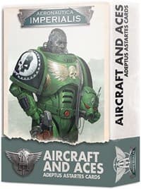 Aeronautica Imperialis - Aircraft & Aces Imperial Navy Cards - Warhammer Game Accessories - Warhammer Game Accessories card