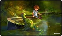 GamerMats Playmat - Catch of the Day (Premium White Stitched) - GamerMats Playmats - Playmats card