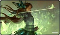 GamerMats Playmat - Butterfly Sword (Premium White Stitched) - GamerMats Playmats - Playmats card