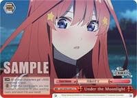 Under the Moonlight - The Quintessential Quintuplets 2 - Weiss Schwarz card