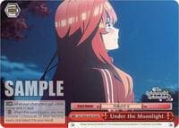Under the Moonlight (RRR) - The Quintessential Quintuplets 2 - Weiss Schwarz card