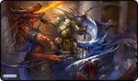 GamerMats Playmat - Battle Royale (Premium White Stitched) - GamerMats Playmats - Playmats card