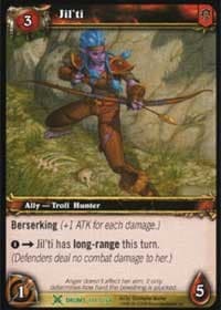 Jil'ti - Drums of War - WoW card