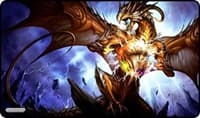 GamerMats Playmat - Artifact Dragon (Premium White Stitched) - GamerMats Playmats - Playmats card