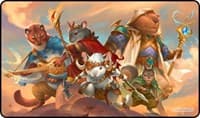 GamerMats Playmat - Animal Raiding Party (Premium Black Stitched) - GamerMats Playmats - Playmats card