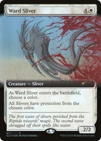 Ward Sliver (Extended Art) - Secret Lair Drop Series - Magic: The Gathering card