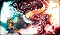 GamerMats Playmat - Duel (Premium Black Stitched) - GamerMats Playmats - Playmats card