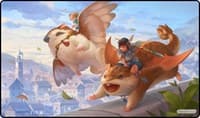 GamerMats Playmat - Rooftops (Premium Black Stitched) - GamerMats Playmats - Playmats card