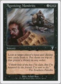 Agonizing Memories - 7th Edition - Magic: The Gathering card