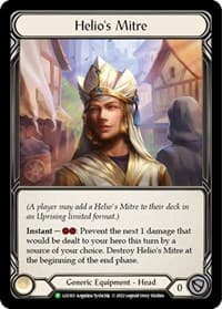 Helio's Mitre - LGS103 - Flesh and Blood: Promo Cards - Flesh and Blood TCG card