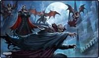 GamerMats Playmat - Blood Vow (Premium White Stitched) - GamerMats Playmats - Playmats card