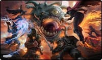 GamerMats Playmat - Behold (Premium Black Stitched) - GamerMats Playmats - Playmats card