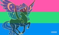 GamerMats Playmat - Polysexual Unicorn Flag - GamerMats Playmats - Playmats card
