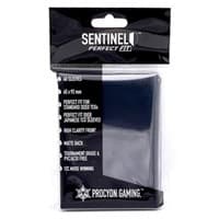 Sentinel Perfect Fit Sleeves - Black (60-Pack) - Procyon Gaming Card Sleeves - Card Sleeves card