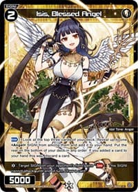 Isis, Blessed Angel (Parallel Foil) - Vertex Diva - WIXOSS card