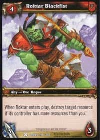 Roktar Blackfist - Drums of War - WoW card
