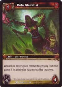 Rula Blackfist - Drums of War - WoW card