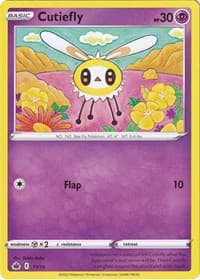 Cutiefly - McDonald's Promos 2022 - Pokemon card