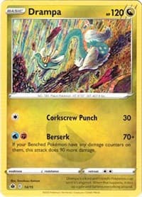 Drampa - McDonald's Promos 2022 - Pokemon card