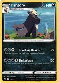 Pangoro - McDonald's Promos 2022 - Pokemon card