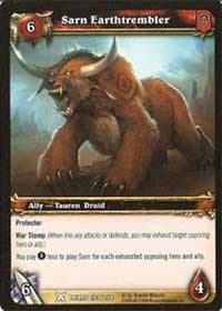 Sarn Earthtrembler - Drums of War - WoW card