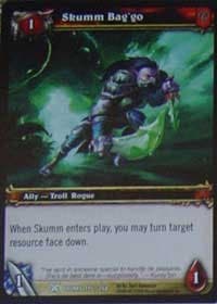 Skumm Bag'go - Drums of War - WoW card
