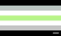 GamerMats Playmat - Agender Flag (Premium White Stitched) - GamerMats Playmats - Playmats card