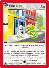 Eye For An Eye - UFO: First Edition Release Event Deck - MetaZoo card