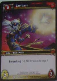 Zari'zari - Drums of War - WoW card