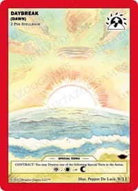 Daybreak (Dawn) - UFO: First Edition Release Event Deck - MetaZoo card