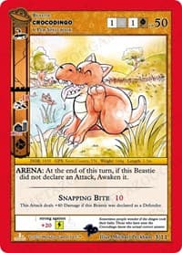 Crocodingo - UFO: First Edition Release Event Deck - MetaZoo card