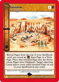 Excavation - UFO: First Edition Release Event Deck - MetaZoo card