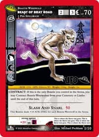 Beast of Bray Road - UFO: First Edition Release Event Deck - MetaZoo card