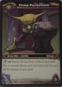 Vixton Pinchwhistle - Drums of War - WoW card