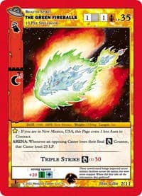 The Green Fireballs - UFO: First Edition Tribal Theme Decks - MetaZoo card